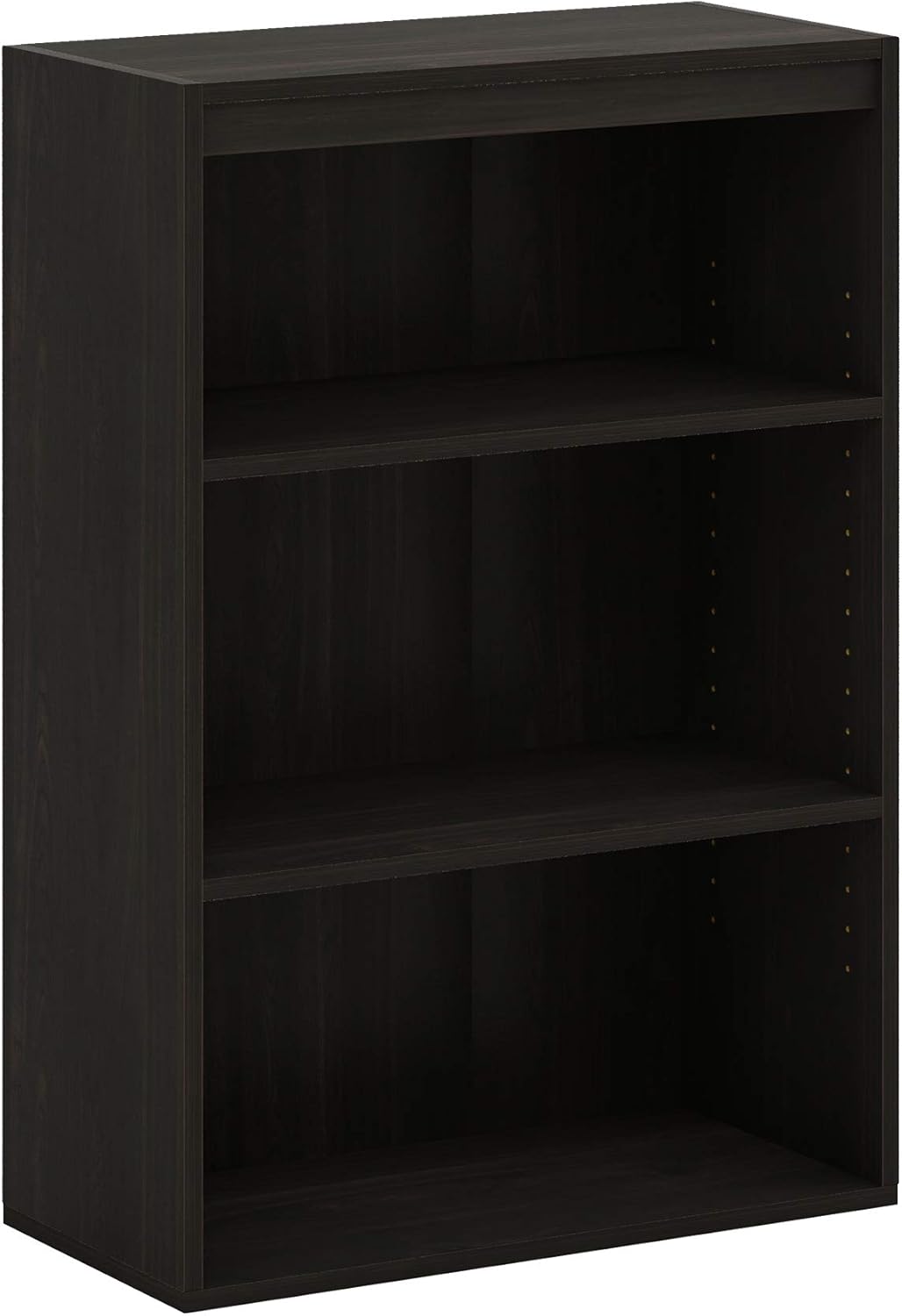 Furinno Pasir 3-Tier Open Shelf Bookcase, Plain White