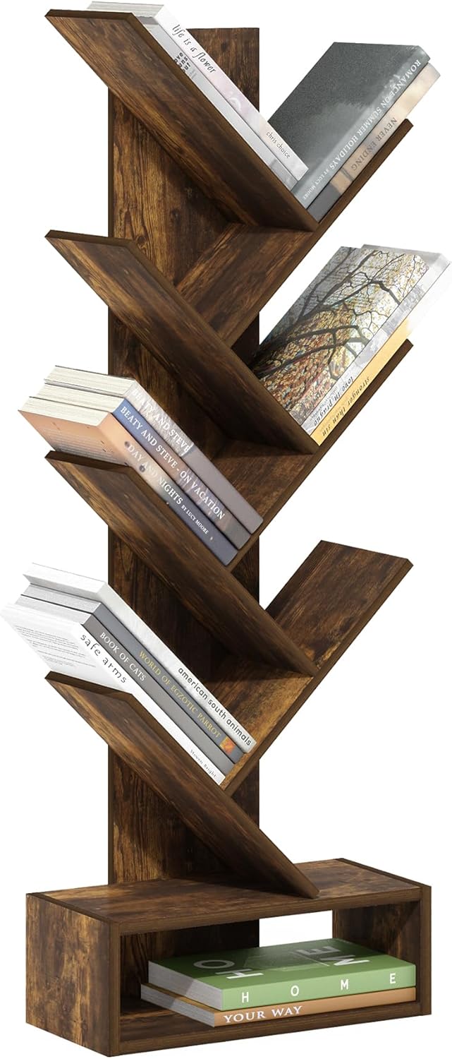 Furinno Pasir 3-Tier Open Shelf Bookcase, Plain White